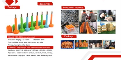 Container Seal Container Seal Custom Number Container Seals Factiry Price Bolt Security Seals Bar Coded Bolt Lock Seal Professional Security Bolt Seal Lock For Container