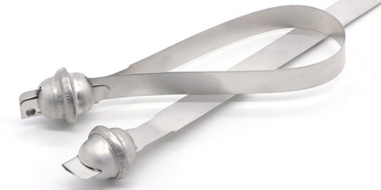 Security Truck Seals Tamper Proof Metal Strap Seal Security Metal Seal