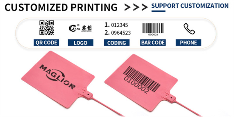 Tamper-Evident Logistics Plastic Seals